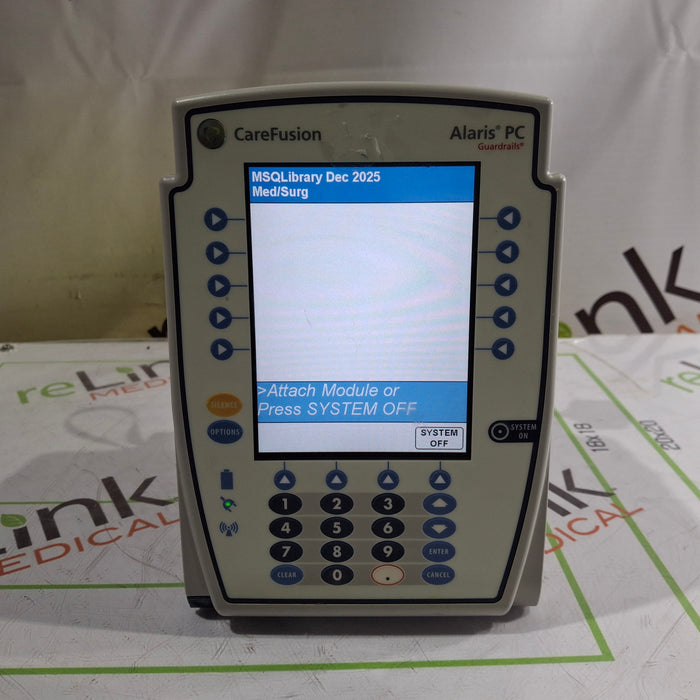 CareFusion Alaris 8015 Large Screen POC Infusion Pump