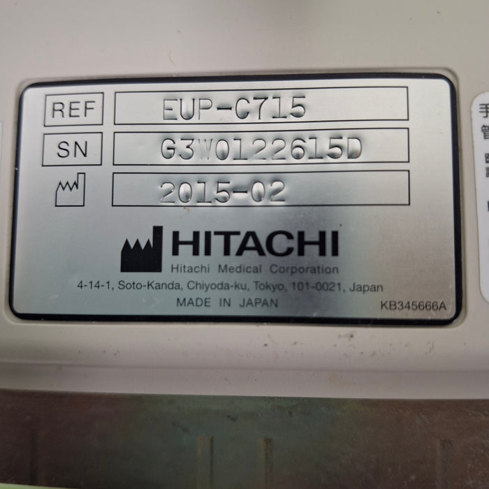 Hitachi EUP-C715 Curved Array Transducer