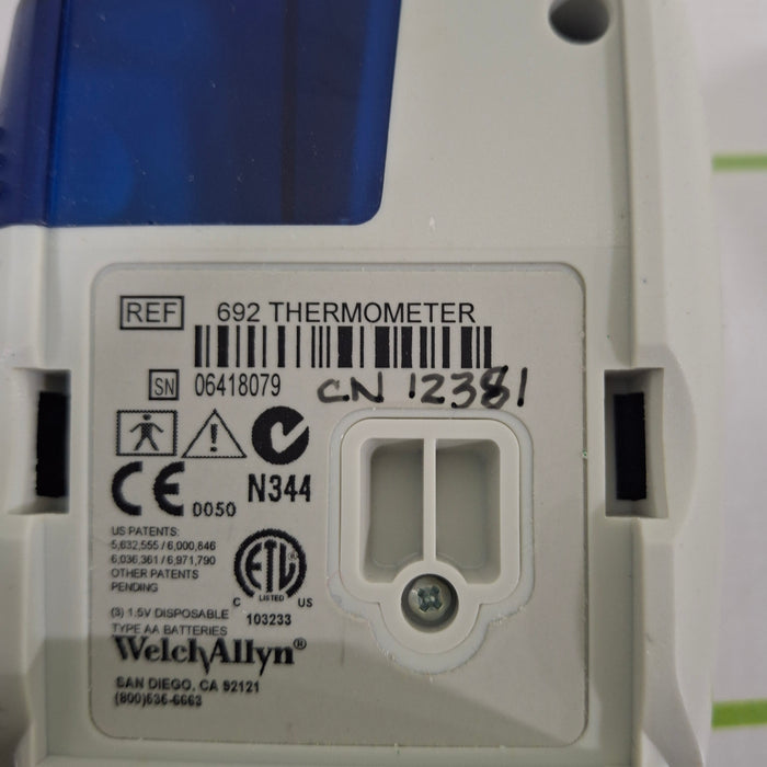 Welch Allyn SureTemp Plus 692 Thermometer