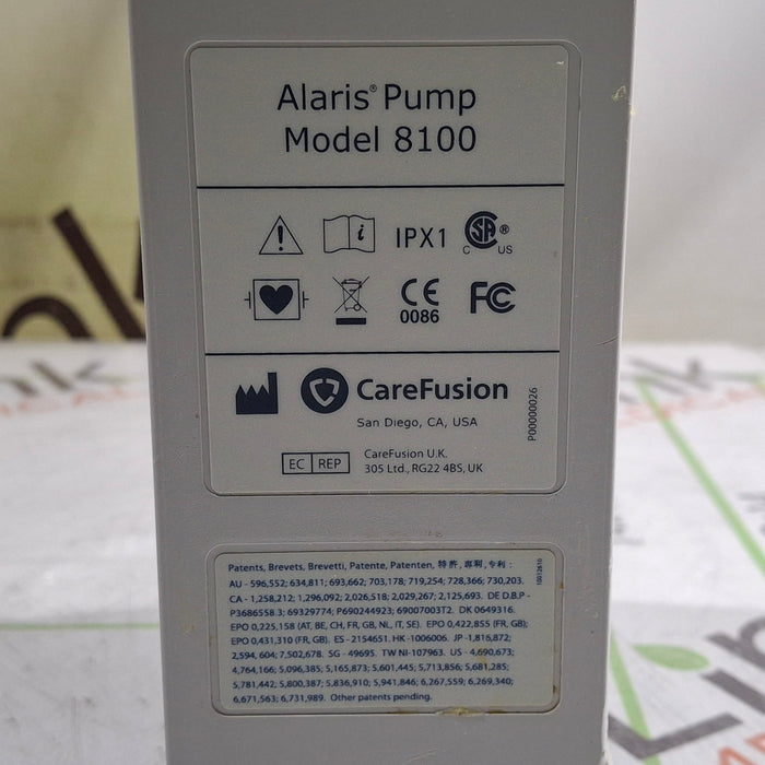 CareFusion Alaris 8100 LVP Infusion Pump Module