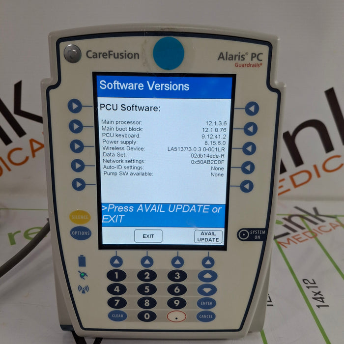 CareFusion Alaris 8015 Large Screen POC Infusion Pump