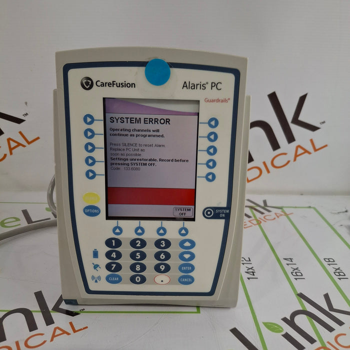 CareFusion Alaris 8015 Small Screen POC Infusion Pump