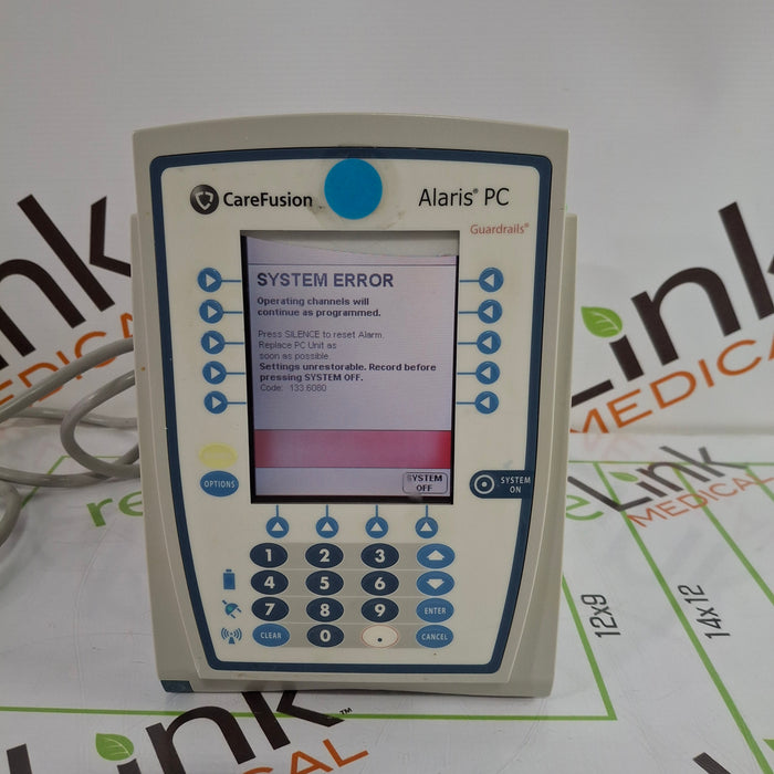 CareFusion Alaris 8015 Small Screen POC Infusion Pump