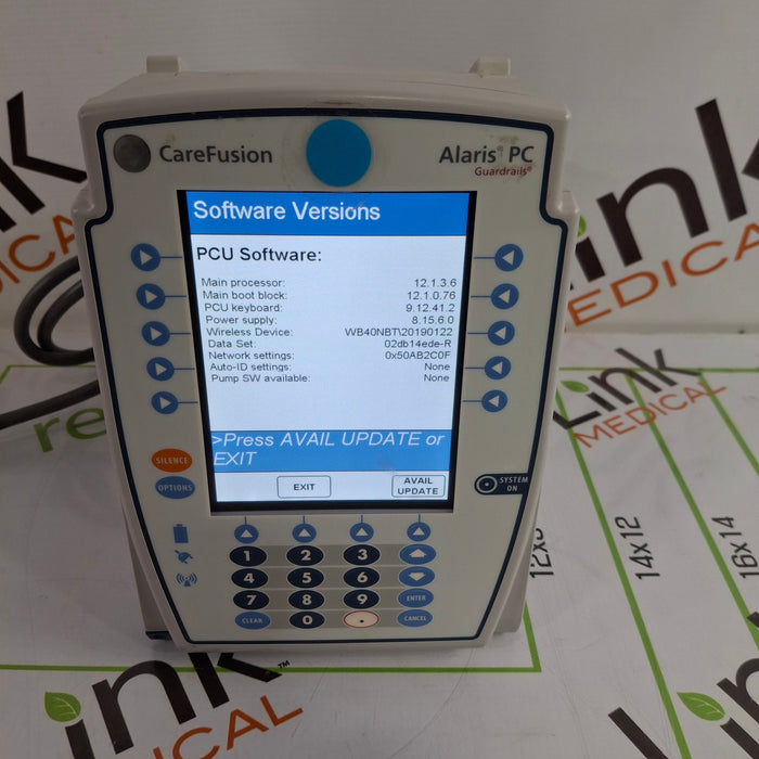CareFusion Alaris 8015 Large Screen POC Infusion Pump