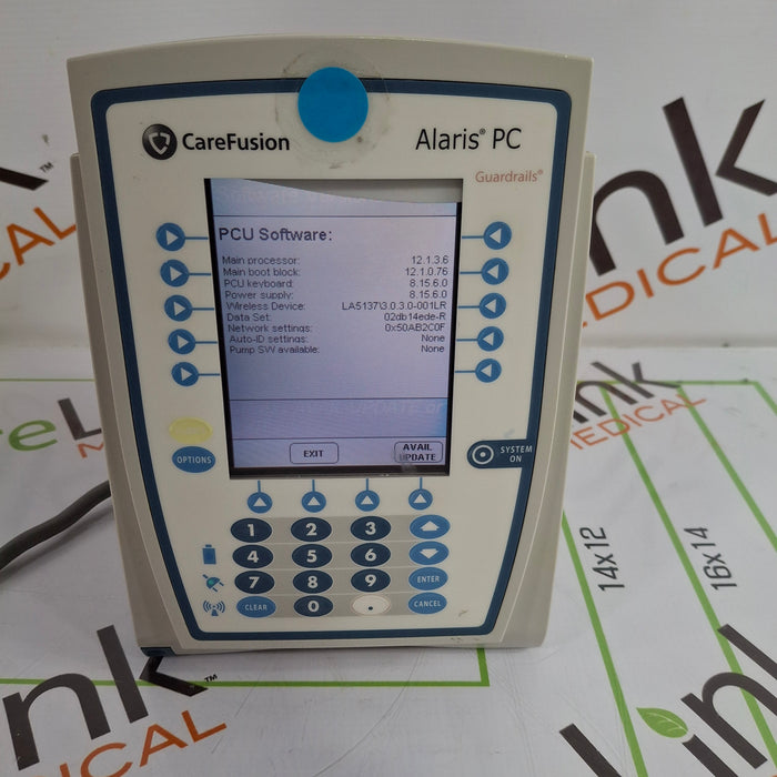 CareFusion Alaris 8015 Small Screen POC Infusion Pump