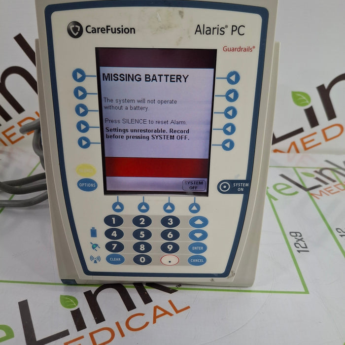CareFusion Alaris 8015 Small Screen POC Infusion Pump