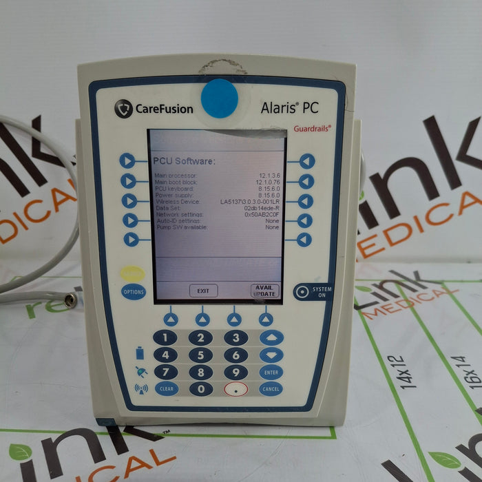 CareFusion Alaris 8015 Small Screen POC Infusion Pump