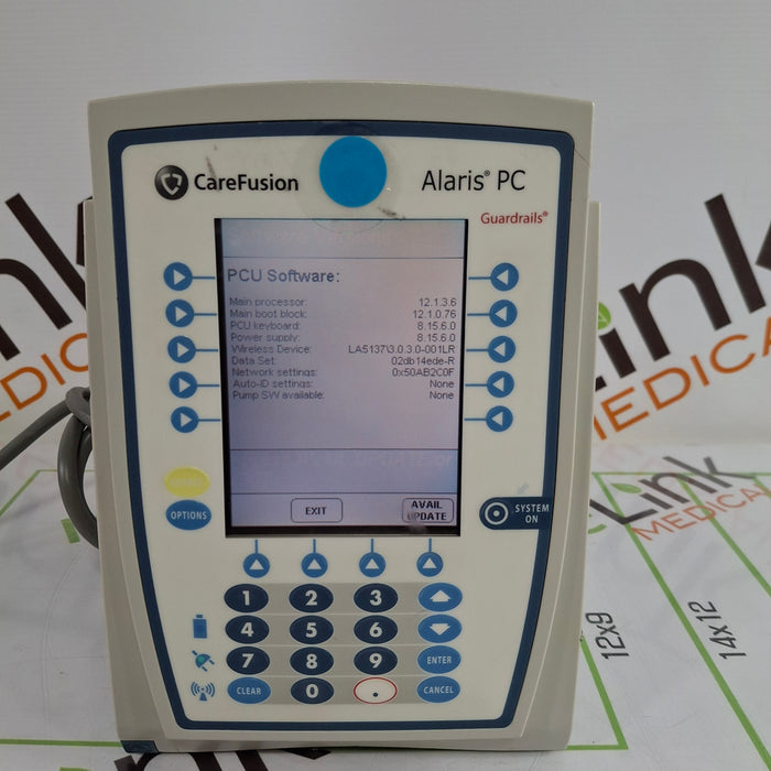 CareFusion Alaris 8015 Small Screen POC Infusion Pump