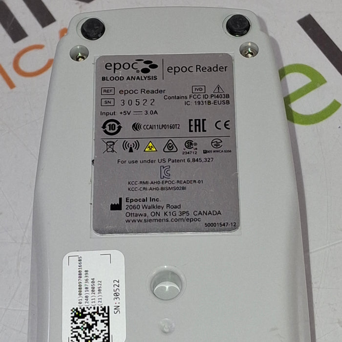Epocal, Inc Epoc Reader Handheld Blood Analyzer