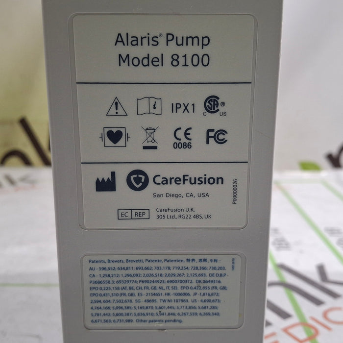 CareFusion Alaris 8100 LVP Infusion Pump Module