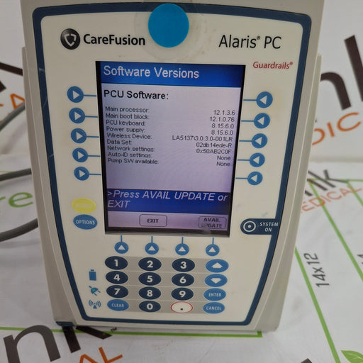 CareFusion CareFusion Alaris 8015 Small Screen POC Infusion Pump Infusion Pump reLink Online