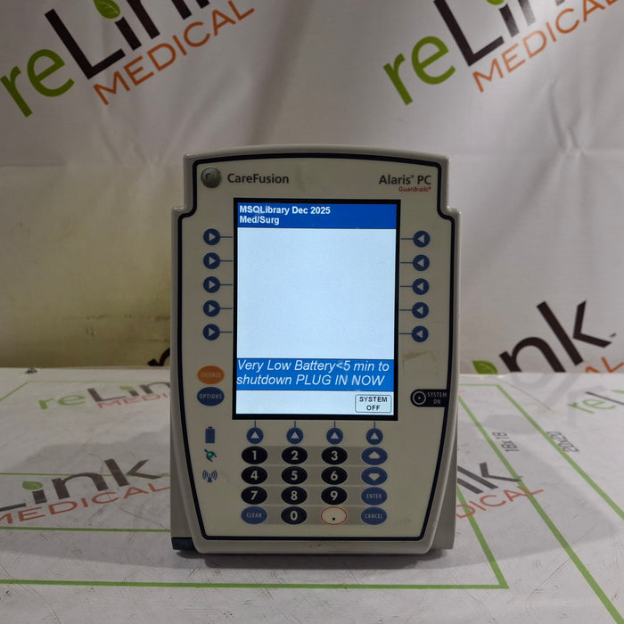 CareFusion Alaris 8015 Small Screen POC Infusion Pump