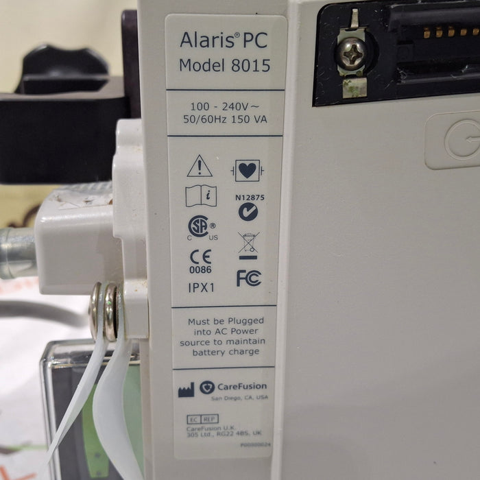 CareFusion Alaris 8015 Small Screen POC Infusion Pump
