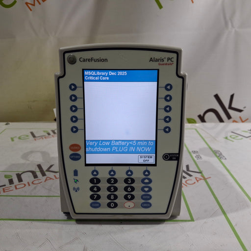 CareFusion CareFusion Alaris 8015 Small Screen POC Infusion Pump Infusion Pump reLink Online