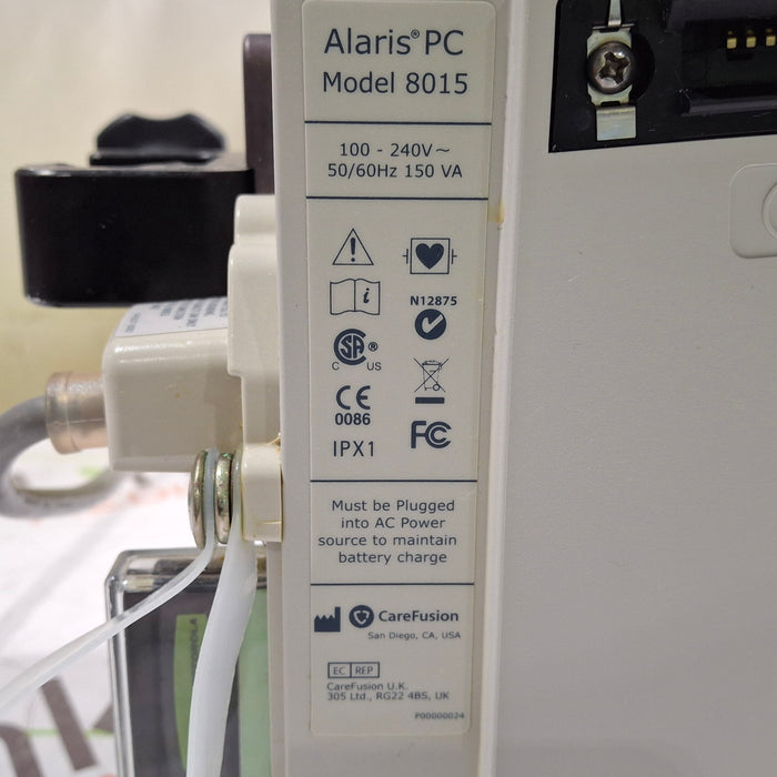 CareFusion Alaris 8015 Small Screen POC Infusion Pump
