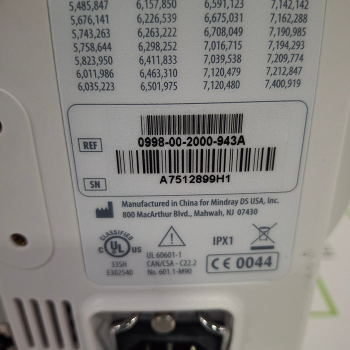 Mindray Datascope Accutorr V Vital Signs Monitor
