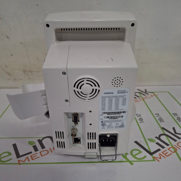 Mindray Datascope Accutorr V Vital Signs Monitor