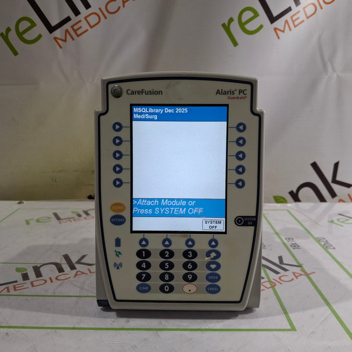 CareFusion Alaris 8015 Large Screen POC Infusion Pump