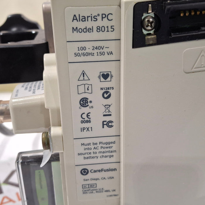 CareFusion Alaris 8015 Large Screen POC Infusion Pump