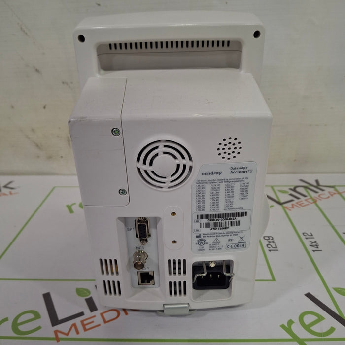 Mindray Datascope Accutorr V Vital Signs Monitor