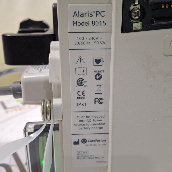 CareFusion Alaris 8015 Large Screen POC Infusion Pump