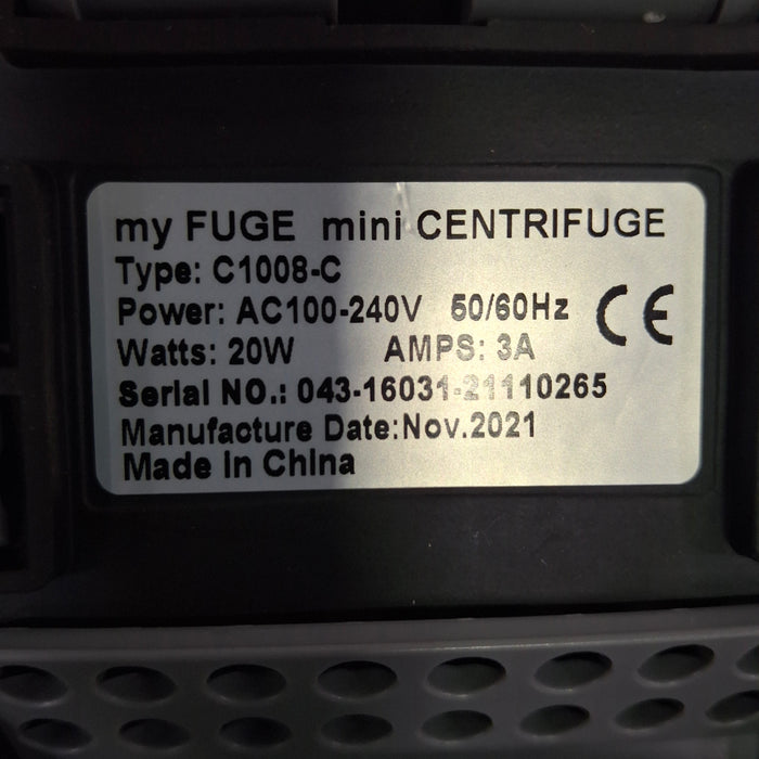 Benchmark Scientific Myfuge Mini Centrifuge