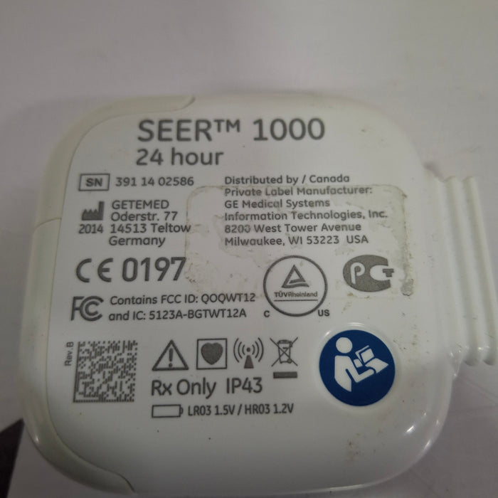 GE Healthcare SEER 1000 Holter Recorder