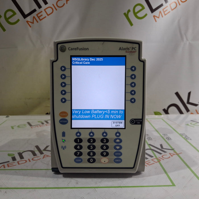 CareFusion Alaris 8015 Large Screen POC Infusion Pump