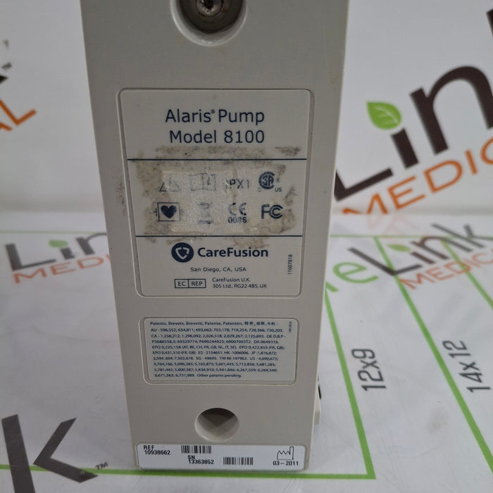 CareFusion Alaris 8100 LVP Infusion Pump Module