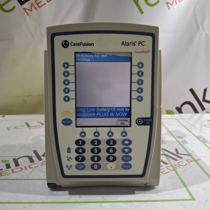 CareFusion Alaris 8015 Small Screen POC Infusion Pump