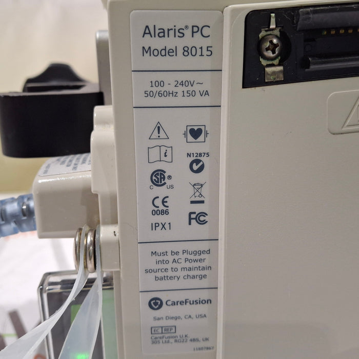 CareFusion Alaris 8015 Small Screen POC Infusion Pump