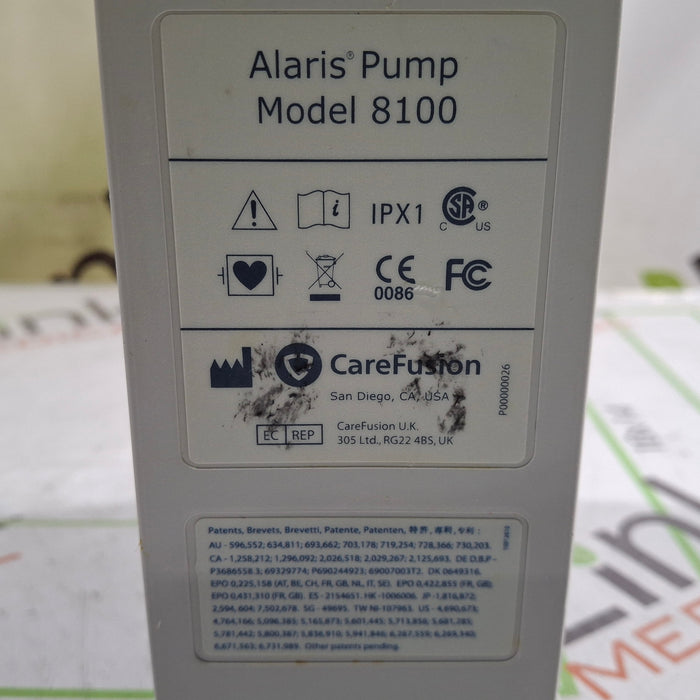 CareFusion Alaris 8100 LVP Infusion Pump Module