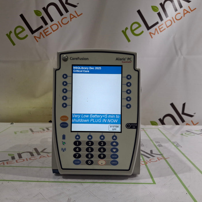CareFusion Alaris 8015 Large Screen POC Infusion Pump