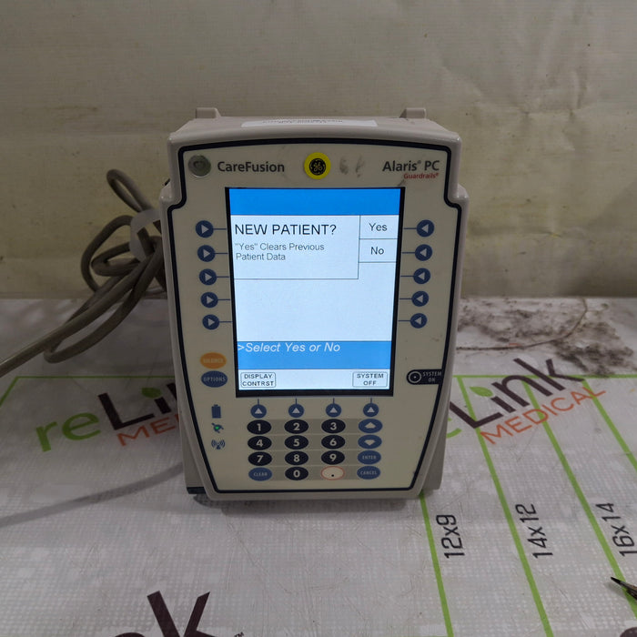 CareFusion Alaris 8015 Large Screen POC Infusion Pump