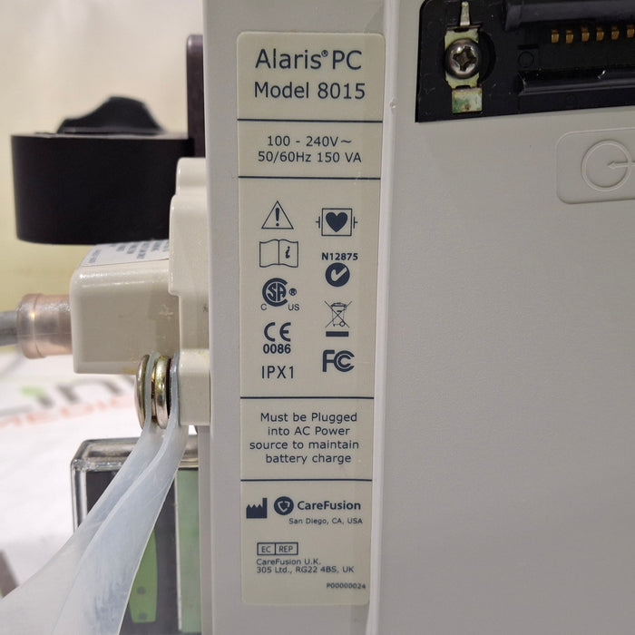 CareFusion Alaris 8015 Large Screen POC Infusion Pump