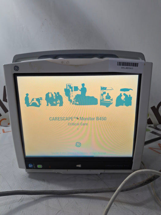 GE Healthcare Carescape B450 Critical Care Patient Monitor