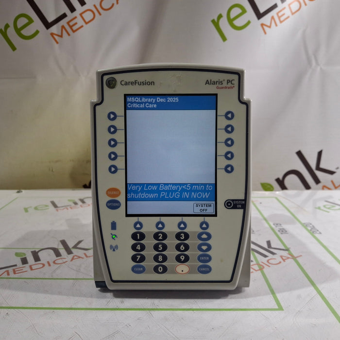 CareFusion Alaris 8015 Large Screen POC Infusion Pump