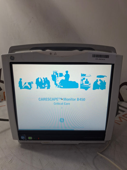 GE Healthcare Carescape B450 Critical Care Patient Monitor