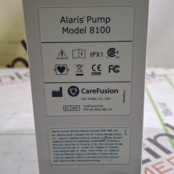 CareFusion Alaris 8100 LVP Infusion Pump Module
