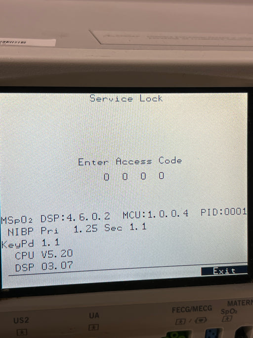 GE Healthcare GE Healthcare Corometrics 250cx Series Model 259cx-c Fetal Monitor Patient Monitors reLink Online