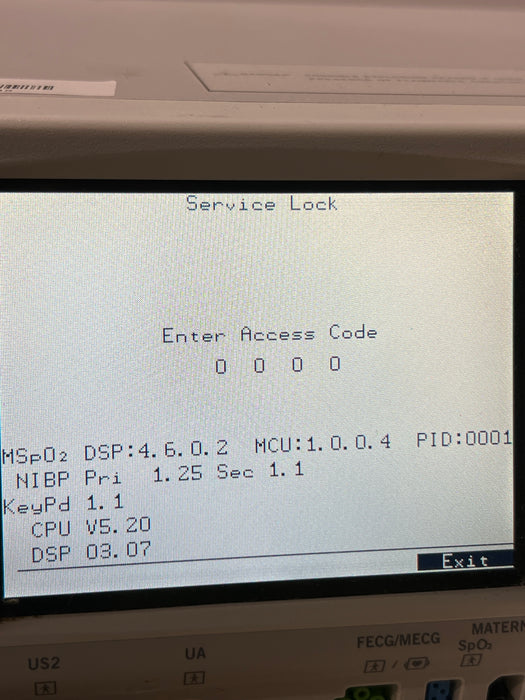 GE Healthcare GE Healthcare Corometrics 250cx Series Model 259cx-c Fetal Monitor Patient Monitors reLink Online