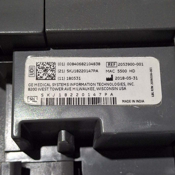 GE Healthcare MAC 5500 HD ECG with CAM Module