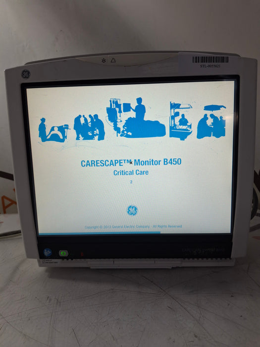 GE Healthcare Carescape B450 Critical Care Patient Monitor