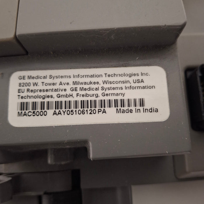 GE Healthcare MAC 5000 ECG without CAM Module