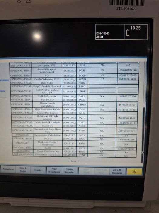 GE Healthcare GE Healthcare Carescape B450 Critical Care Patient Monitor Patient Monitors reLink Online