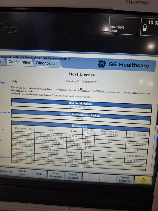 GE Healthcare GE Healthcare Carescape B450 Critical Care Patient Monitor Patient Monitors reLink Online
