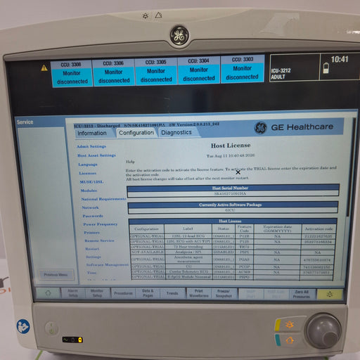 GE Healthcare GE Healthcare Carescape B650 Critical Care Patient Monitor Patient Monitors reLink Online