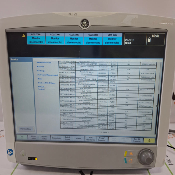 GE Healthcare GE Healthcare Carescape B650 Critical Care Patient Monitor Patient Monitors reLink Online