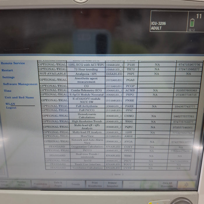 GE Healthcare Carescape B650 Critical Care Patient Monitor