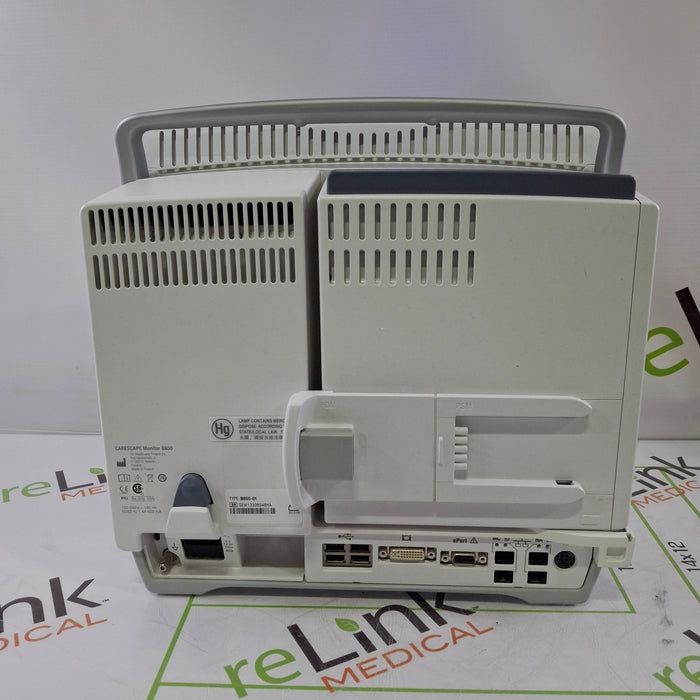 GE Healthcare Carescape B650 Critical Care Patient Monitor